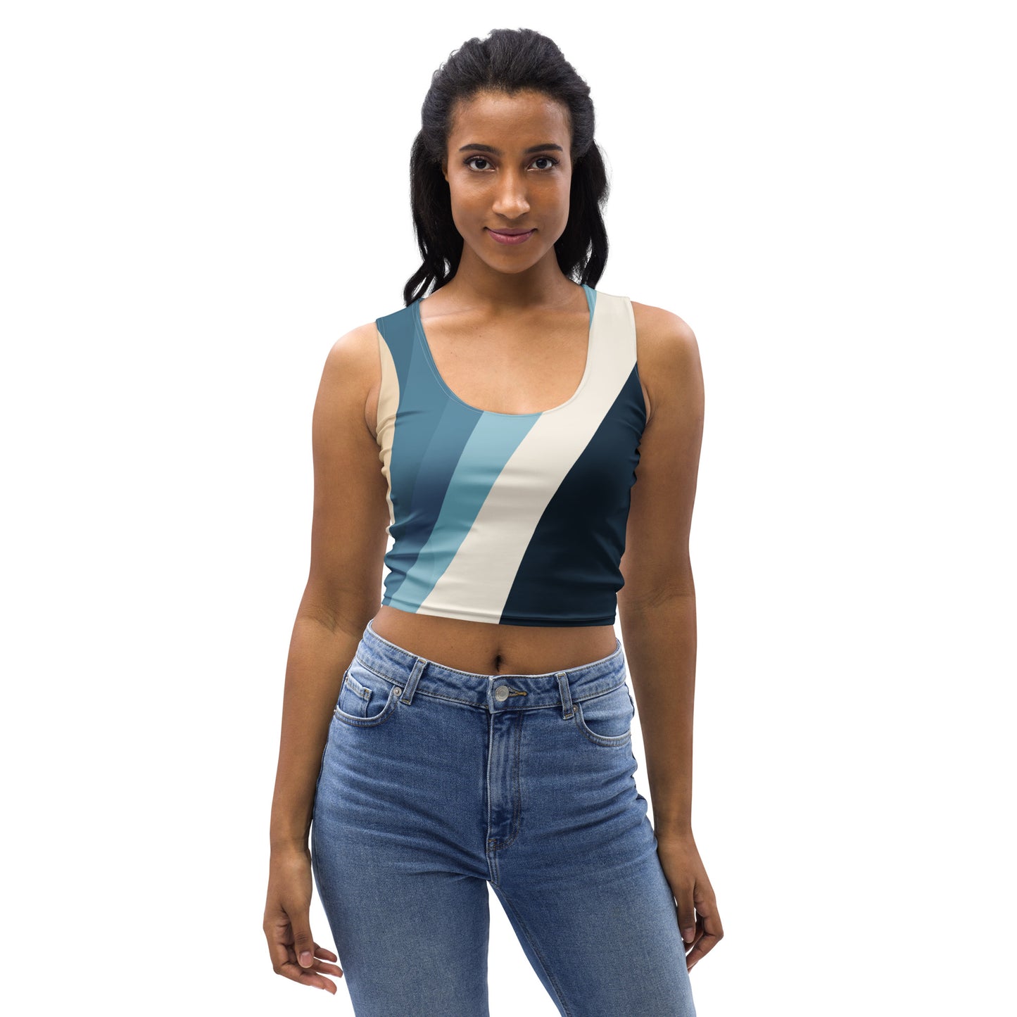 Blues Crop Top