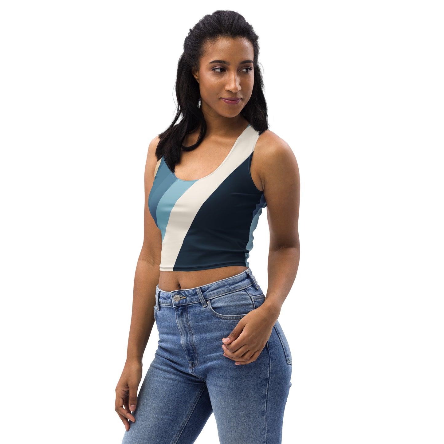 Blues Crop Top