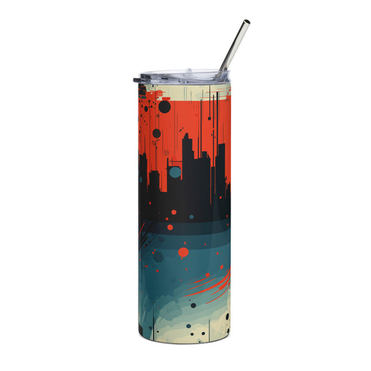 Stainless steel tumbler City nights