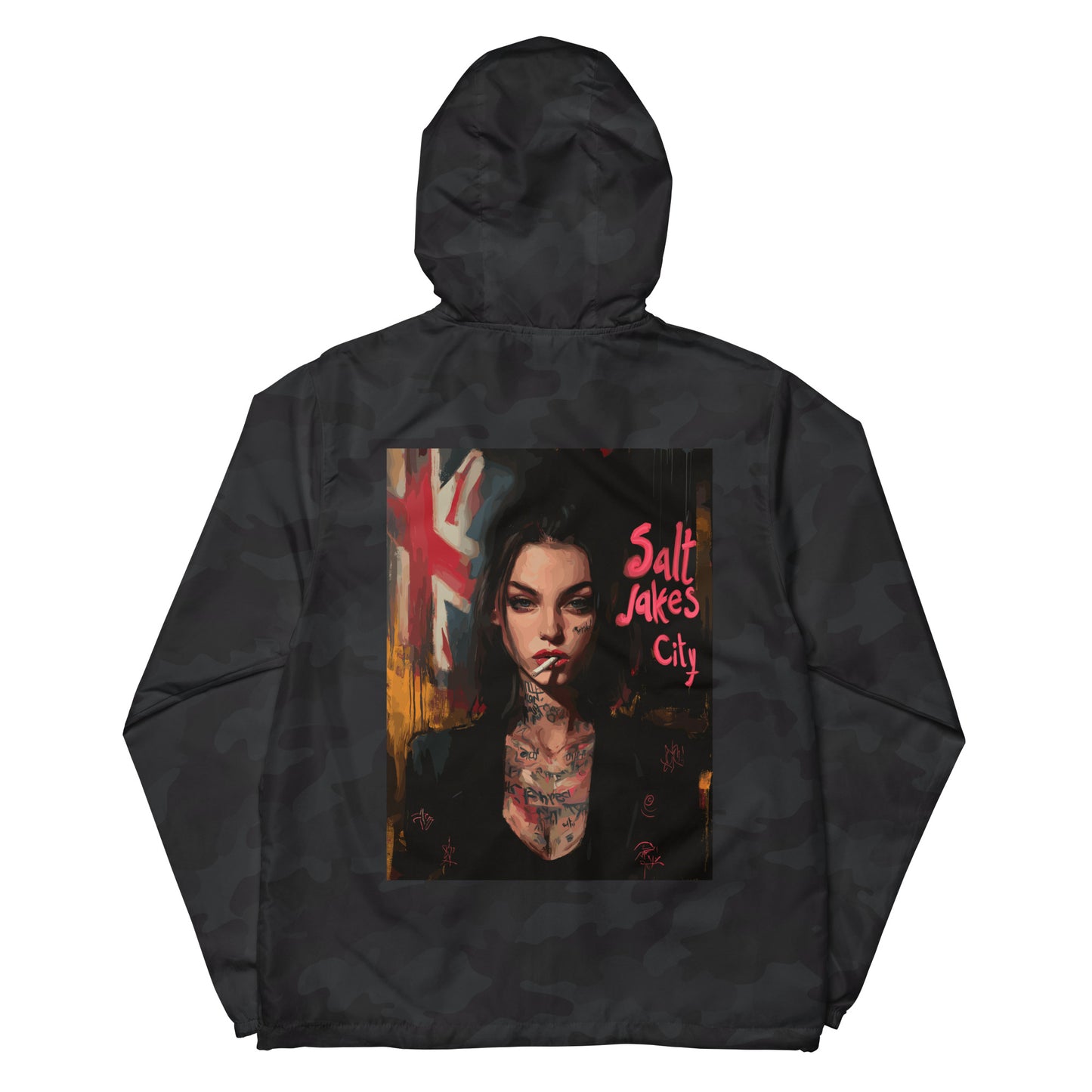 Poster windbreaker